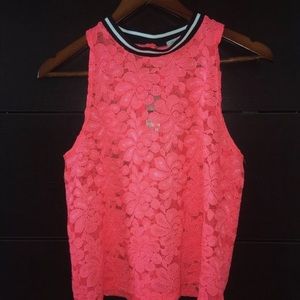 Coral Pink Tank Top